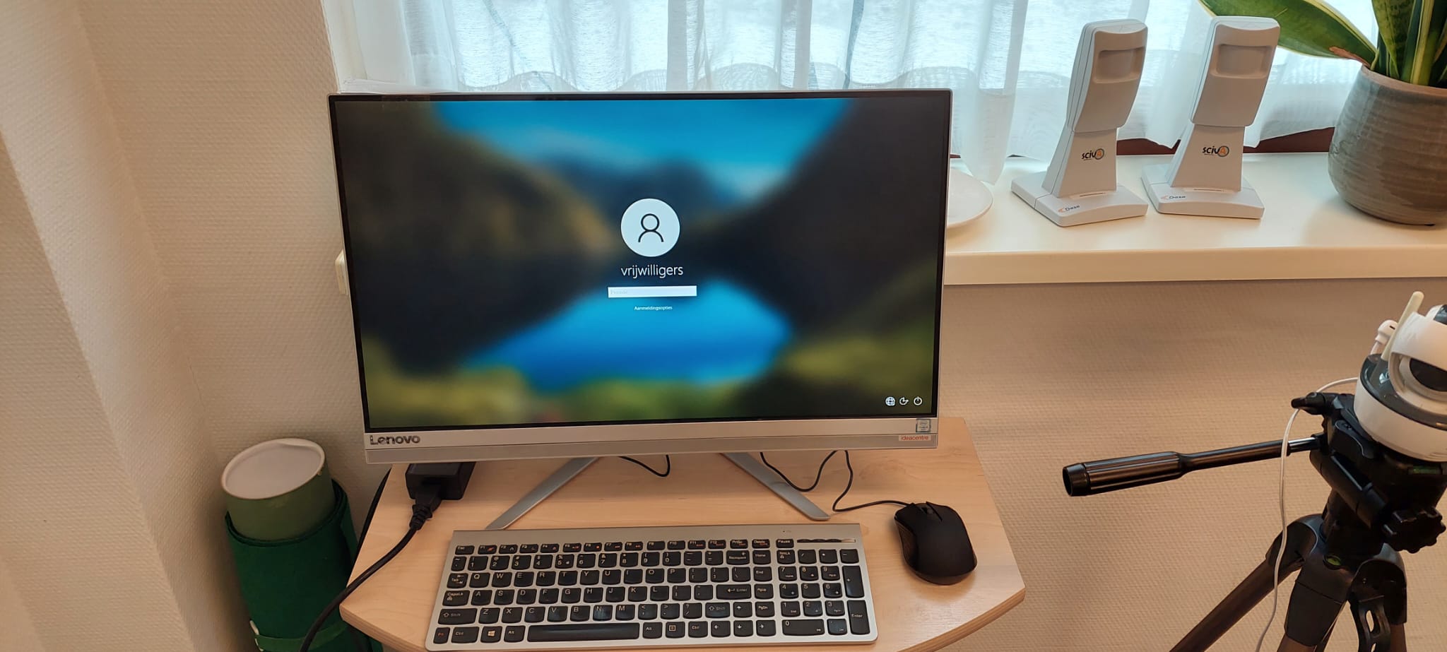 PC voor de vrijwilligers