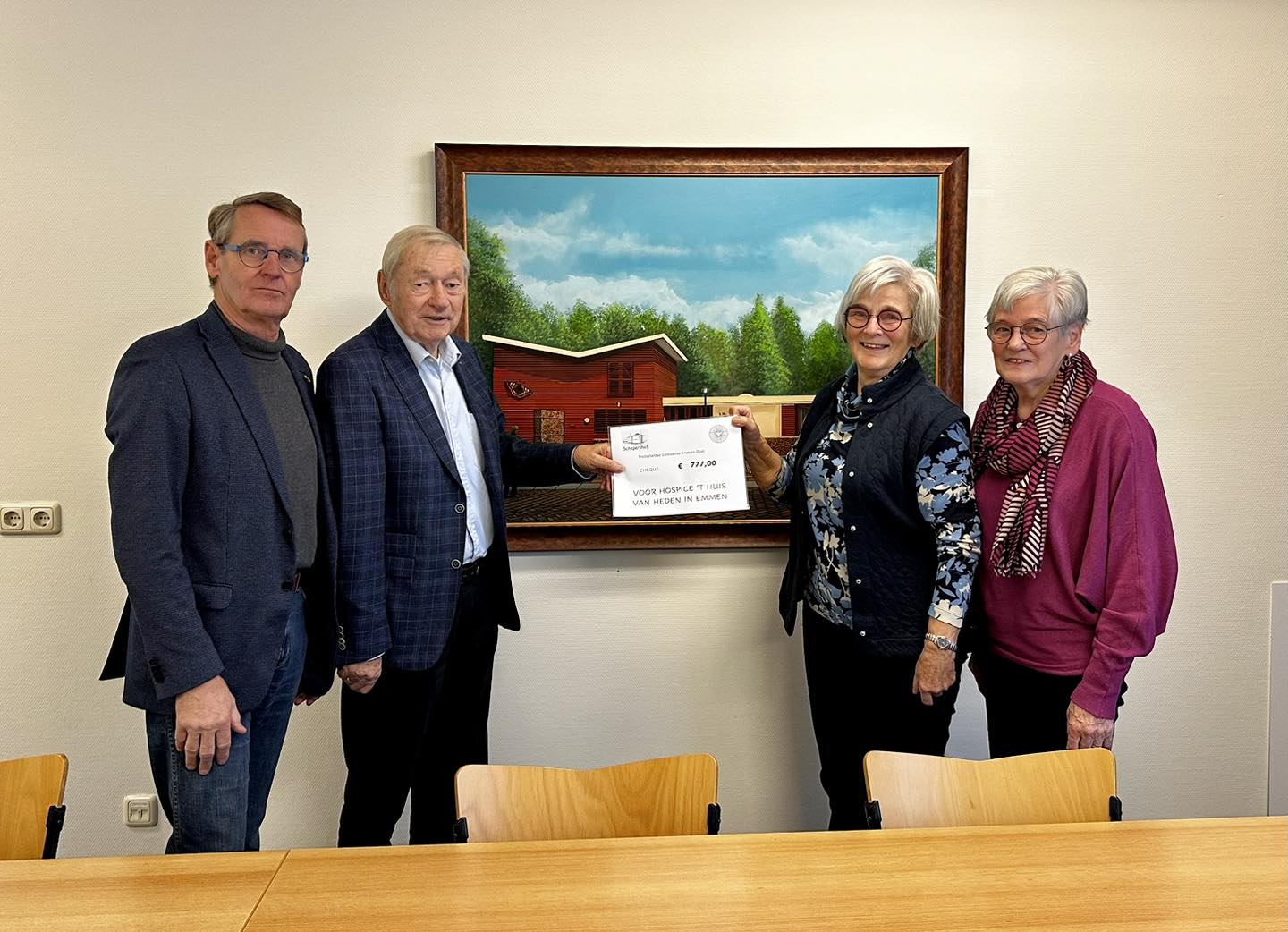 donatie Protestantse Gemeente Emmen Oost